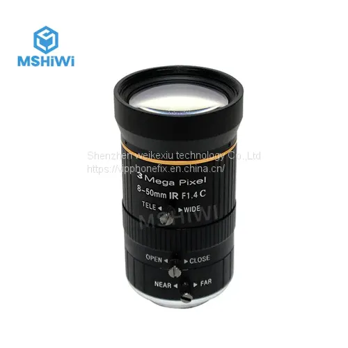 3M F1.4 Manual IRIS 8-50mm Varifocal 1/2.5
