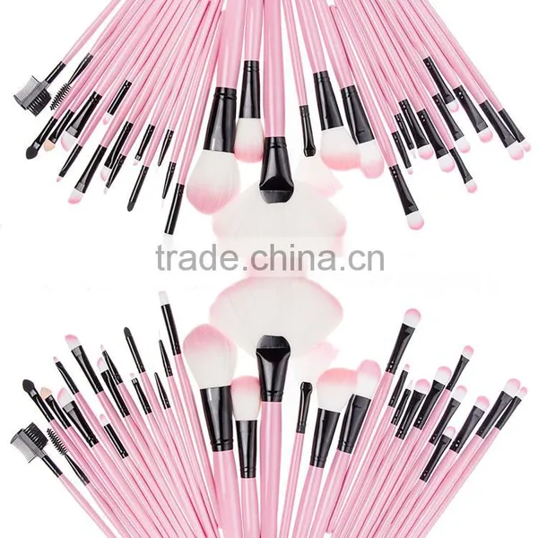 32pcs Professional Cosmetic Makeup Brush Kit With PU Bag photo-3