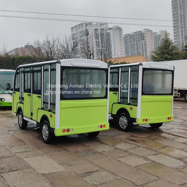 Made in China, High-quality Electric Sightseeing Car, 8-seater Enclosed Golf Cart photo-5