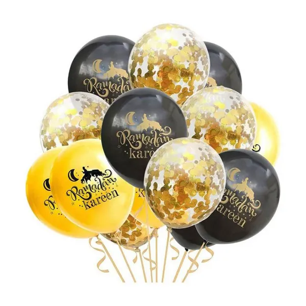 Wholesale Happy EID Party Decoration Latex Ballon Globos Custom Printed Ramadan Mubarak Globo Balloon photo-5