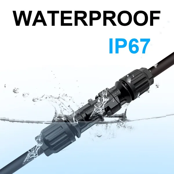 Cheap Solar PV 1000V DC Cable Connector Compatible Type Plug Connectors photo-3