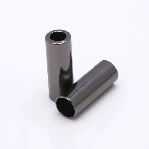 High Quality Silver Rope Stopper Metal Drawstring Cord End Cap for Garments photo-2