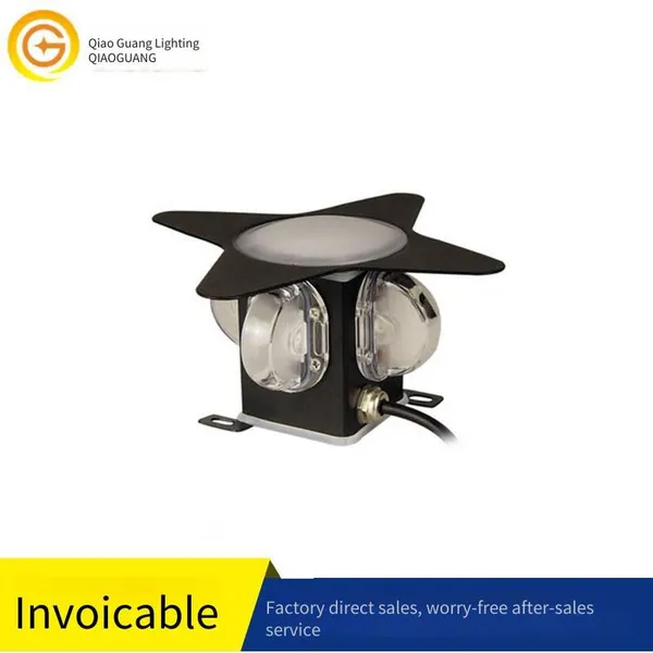 Outdoor Cross Starlight Led Wall Lamp, 5w, Single Color With Built-in Control, Color-changing Beam Spotlight, Point Light Source photo-5