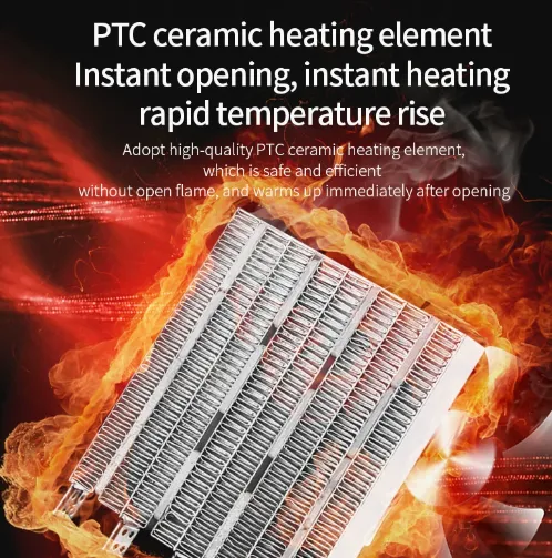 Electric Heater/desk Mini PTC Air Warmer(Wechat:13510231336） photo-3
