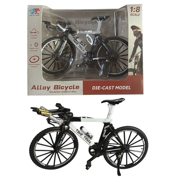 XINYU Diecast Metal Bicycles 1:8 Scale Stimulated Model Bike photo-2