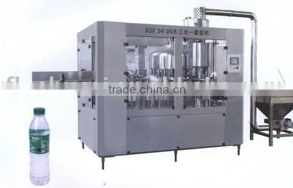 Washing,Filling And Capping Three-in-one Unit