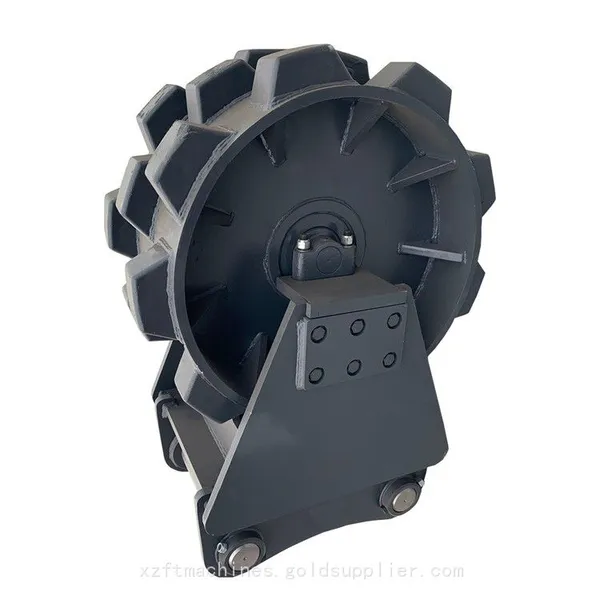 High Quality Compactor Wheel Excavator Compaction Wheel Soil Rock Compactor Attachment for Mini Small Middle Large Excavators