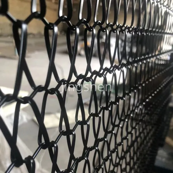 Metal Wire Mesh Woven Partition Wall for Building Exterior Curtain Walls, Stainless Steel Decorative Mesh for Hanging Panels photo-1