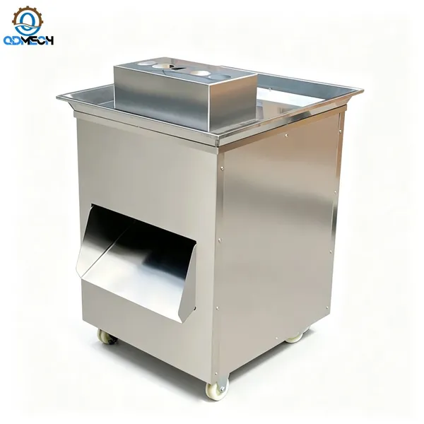 Stainless Steel Fresh Beef Pork Cutting Commercial Meat Cutter Machine Electric Meat Strip Cutter Industrial Meat Cutter For Catering Meat Shop Use photo-3