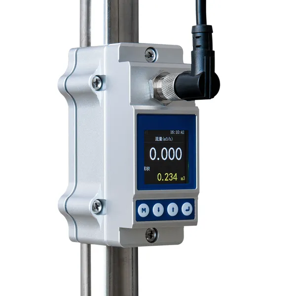 Clamp On Ultrasonic Flow Meter (9mm-65mm OD, 0℃-80℃)