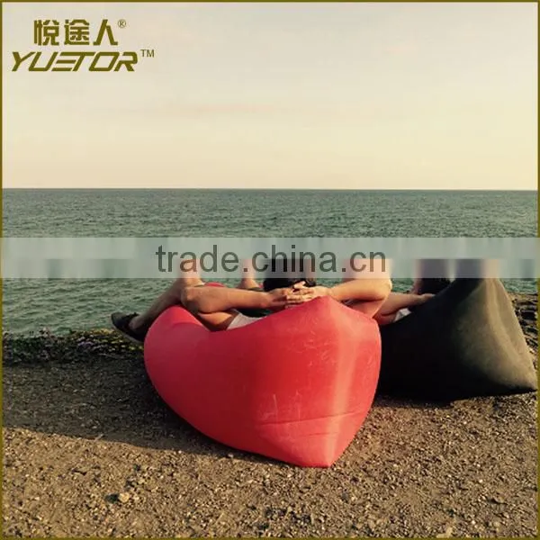 Outdoor Quick Inflatable Air Sleep Couch Portable Laybag photo-3