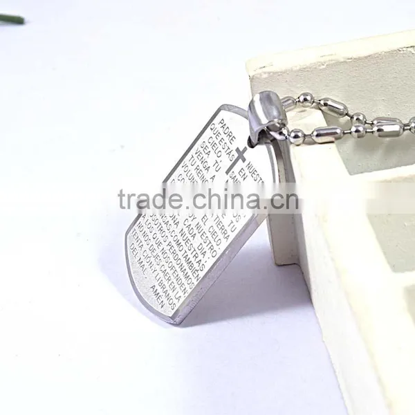 Engagement Occasion And Unise Tag Pendnat Wholesale Cross Pendant Bulk Sale photo-3