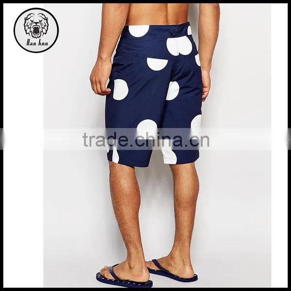 Boardie Swim Shorts With Polka Dot Print photo-3