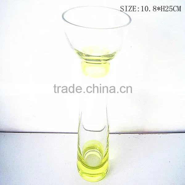 Color Glass Vase Colorful Decor Glass Vase Decorate Glass Vase
