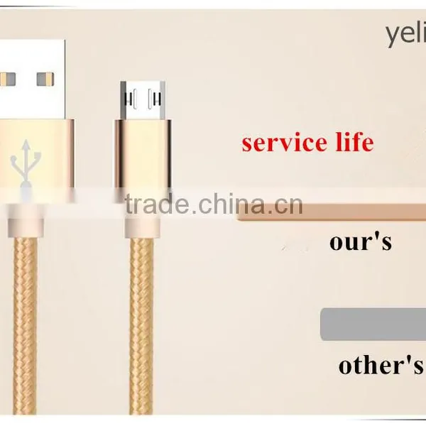 Double Sided Android Plastic Nylon Data Cable for MOTO /G/X/E photo-3