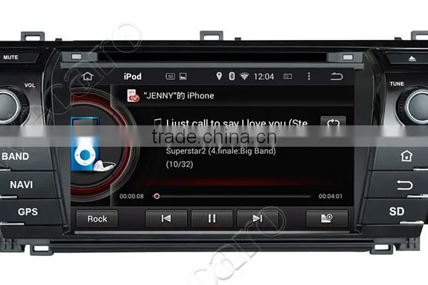 Wecaro WC-TC7019 Android 4.4.4 Car Stereo 2 Din Car Dvd Gps for Toyota Corolla Radio Gps 2014 2015 photo-2