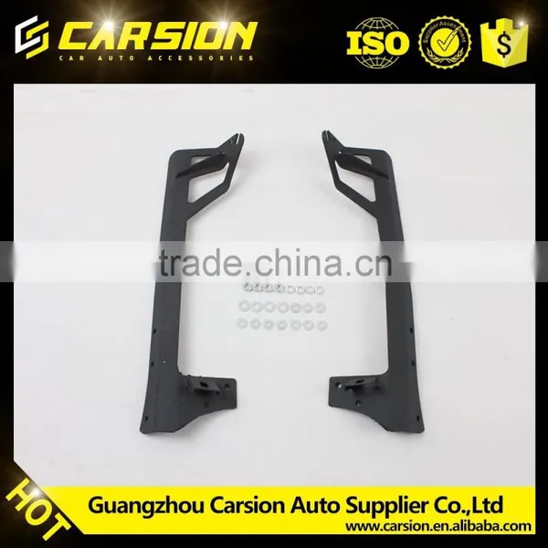 Steel Cab Upper Windshield Mounting Brackets for LED Light Bar for Jeep Wrangler