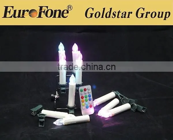 Moving Flameless Candle Christmas Tree Led Candle Light photo-2