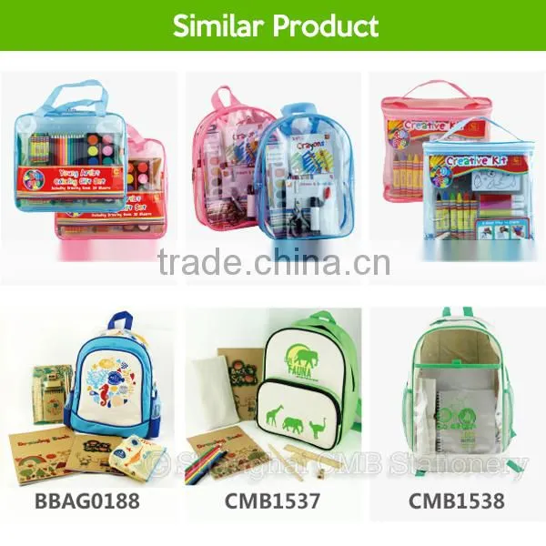 Study Set Pvc Transparent School Bags for Kids photo-6
