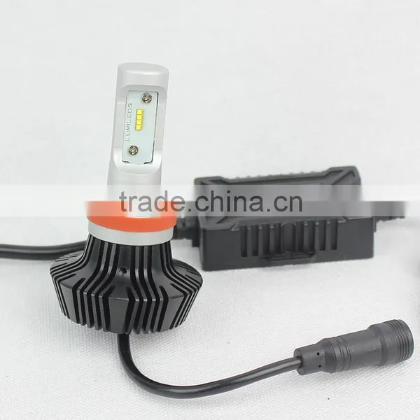 Brightest G7 Led Headlight High Lumen 4000LM H11 Led Auto Headlamp Without Fan photo-4