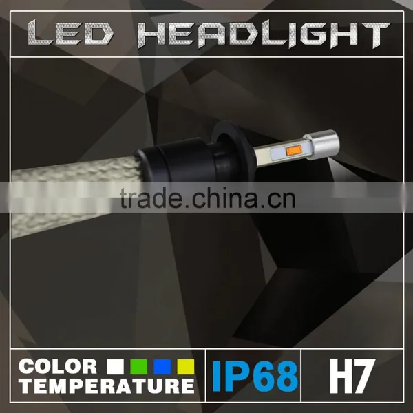 White LED Headlights 9005 H7/H8/H9/H11 Bulbs photo-2