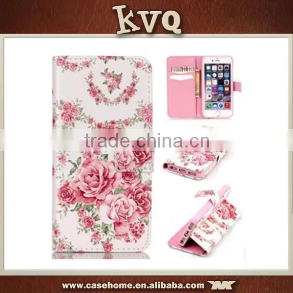 Girls Style Flip PU Leather Phone Case Cover For Apple IPhone 6s photo-4