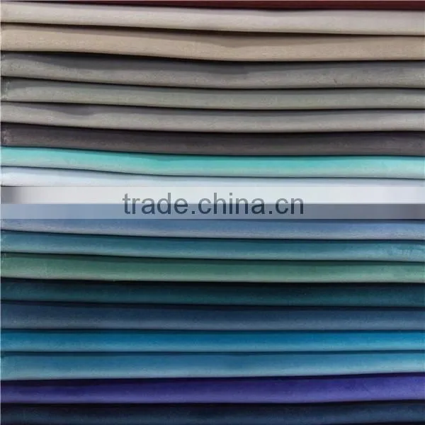 Fashion New Colors 100% Polyester Italy Shiny Velvet Tricot Fabric Turkey photo-4