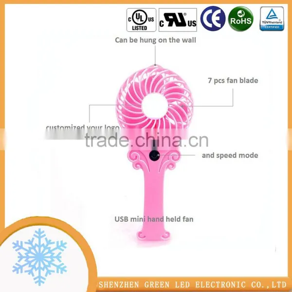 OEM Summer Cooling 2016 NEW Design USB Desk Mini Fan photo-5