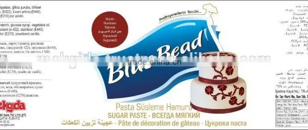 Blue Bead (Maroon) Sugar Paste & Fondant For Pastry Decoration photo-3