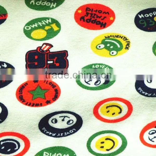 350gsm Cartoon Image Printed Polyester Velvet