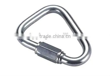 3.5*37 MM STAINLESS STEEL AISI 304 316 DELTA SHAPED QUICK LINK photo-4