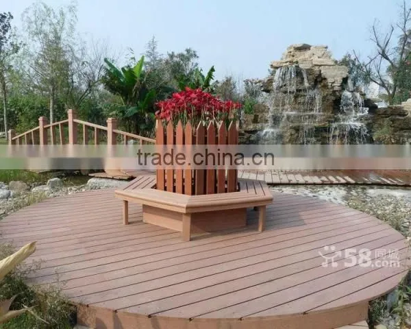Best-selling New Co-extrusion Wpc Decorative Flower Pot