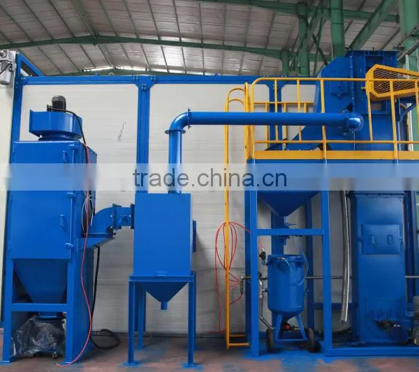 Container Sand Blasting/Peening Room/Booth/Chamber/Cabinet/Equipment photo-4