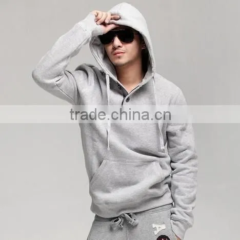 Plain High Quality Hoodies With Zipper photo-2