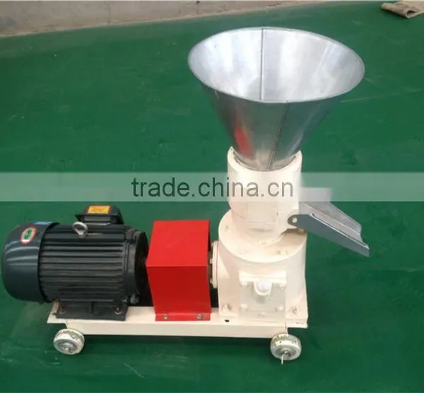Energy Saving Biomass Flat Die Animals Feed Pellet Machine photo-2