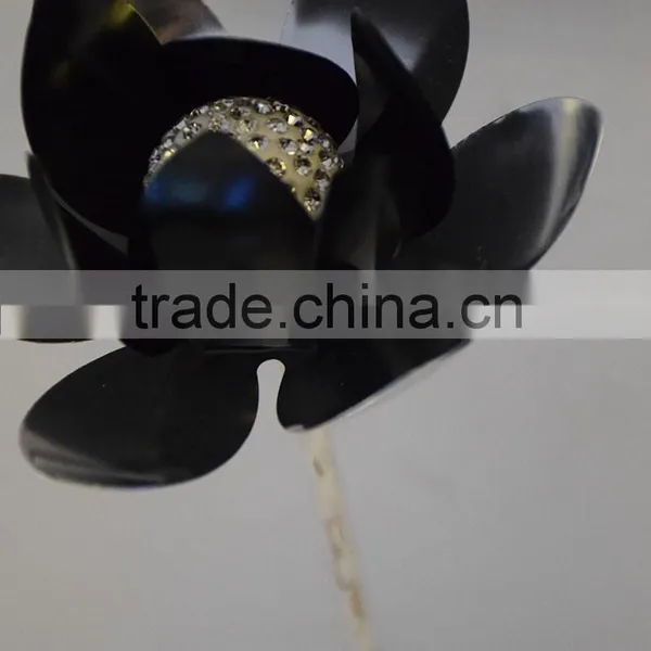 Aluminium Lamp Squid Lotus Flower With Beautifui Damond Ball Wire Lamp Parts photo-2