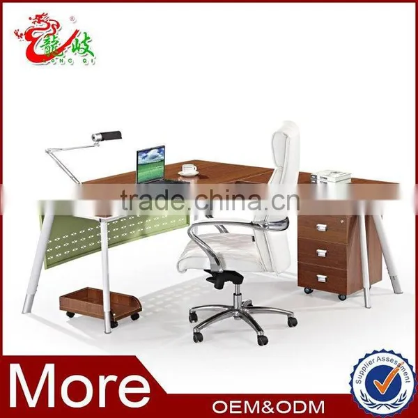2014 Modern Design Manager Desk Wooden Office Desk Executive Office Furniture M6546 photo-4