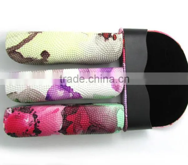 Colorful Solide Handmade Eyeglasses Case photo-4