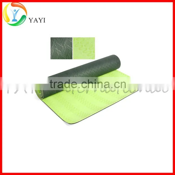 High Density Gym Fitness Training Durable Exercise TPE Yoga Mat photo-5