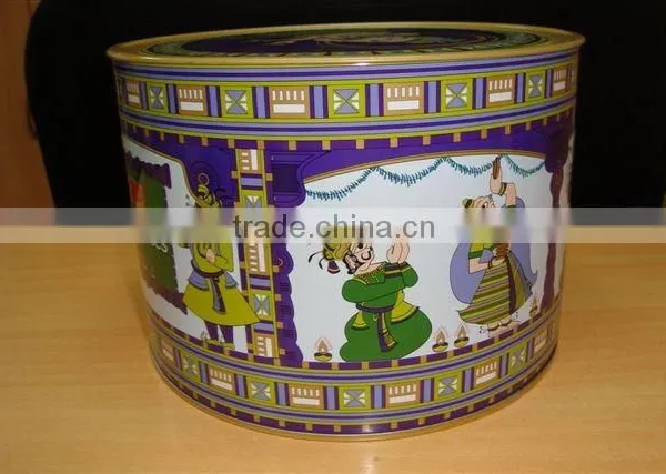 Sweet Round Gift Packaging Tin