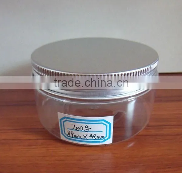 200g Clear Jar Pet Food Container