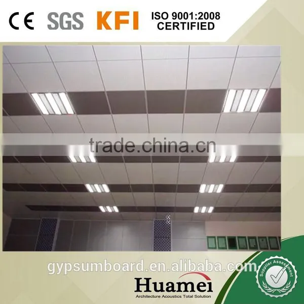 Vinyl Face Gypsum Ceiling Tile photo-3