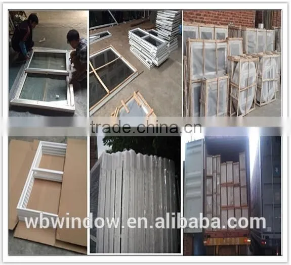60mm Series Pvc Sliding Windows With Grill Design photo-6
