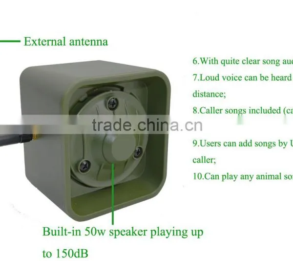 Waterproof Electronic Decoy, Electronic Decoy Bird Caller, Electronic Decoy Mp3 With Quite Clear Song Audio Output photo-3