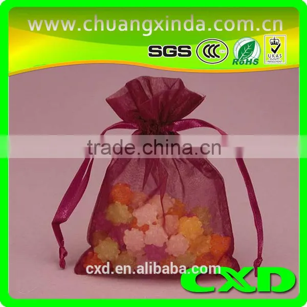 15*20cm Organza Bags Large Hot Sale 100pcs/lot Deep Red Organza Bags 20x30cm Jewelry Gift Packagorganza Bags/pouch for Ornaments Supplier's Choice photo-3