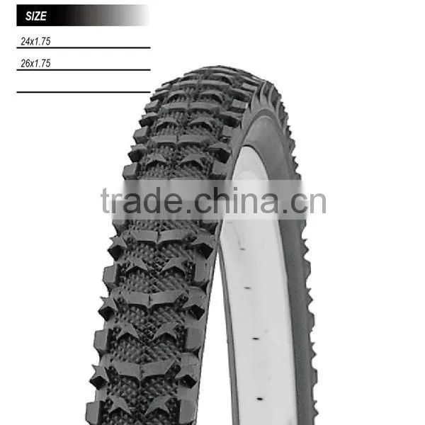 High Quality Mountain Bike Tire 24x1.95 26x1.75 26x2.125 26x1.95 26x2.0 Mountain Bicycle Tire photo-3