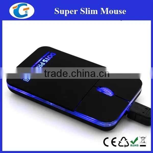 Flat Wired Magic Mini Mouse for PC Laptop photo-3