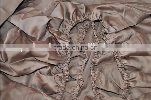Solid Microfiber Cotton Linen Sheet Set photo-5
