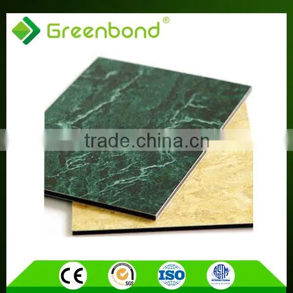 Greenbond China Supplier Aluminum Composite Board Marble Aluminum Construction Material photo-4