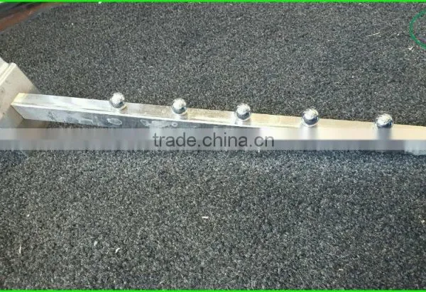 Wholesale Slatwall Clothes Rack Hooks Slat Wall Retail Display Chrome Clothing Rack